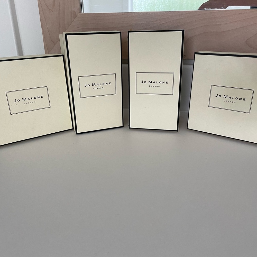 Jo Malone EMPTY BOXES USED condition listing is for all 4 boxes